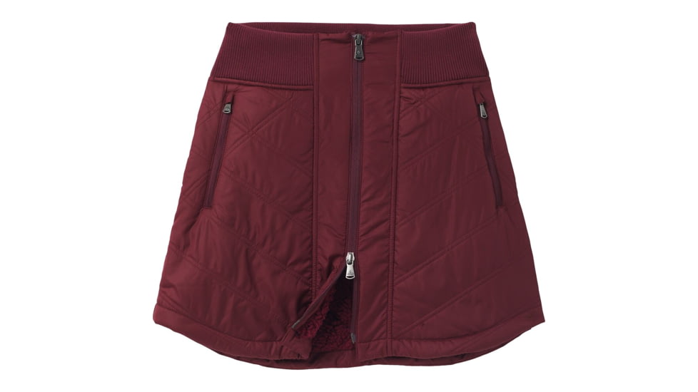 prAna Esla Skirt - Women's, Large, Maroon, 1963521-600-L