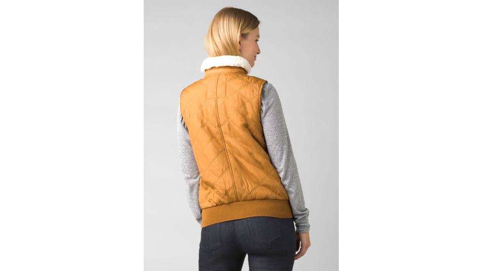 prAna Esla Vest - Womens, Camel, Extra Small, 1962091-200-XS