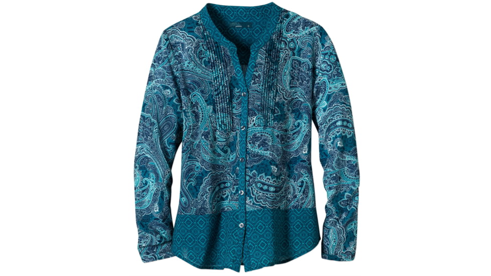 prAna Evelyn Shirt - Women's-Retro Teal-Large