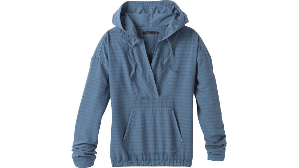 prAna Farin Pullover - Womens, Nickel, Medium, W21200983-NICK-M