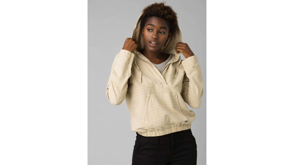 prAna Farin Pullover - Womens, Stone, Medium, W21200983-STN-M