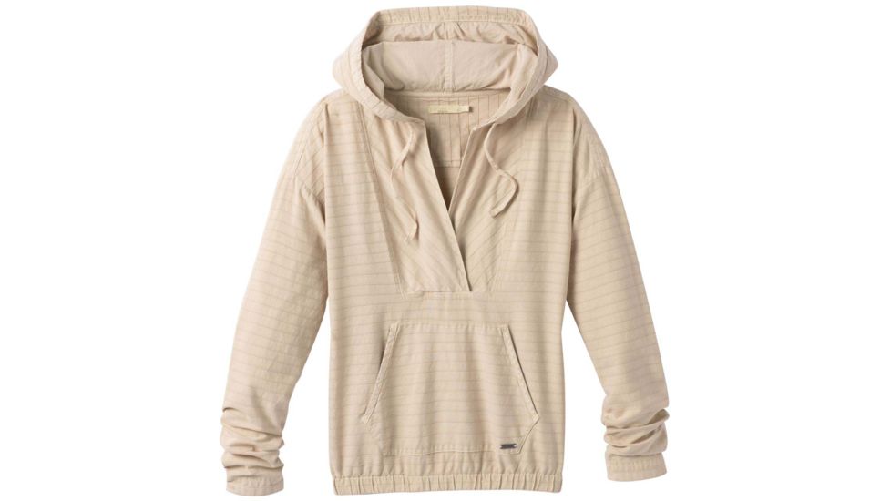 prAna Farin Pullover - Womens, Stone, Medium, W21200983-STN-M