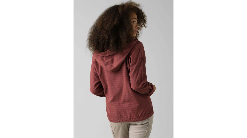 prAna Farin Pullover - Womens, Vino, Medium, W21200983-VINO-M