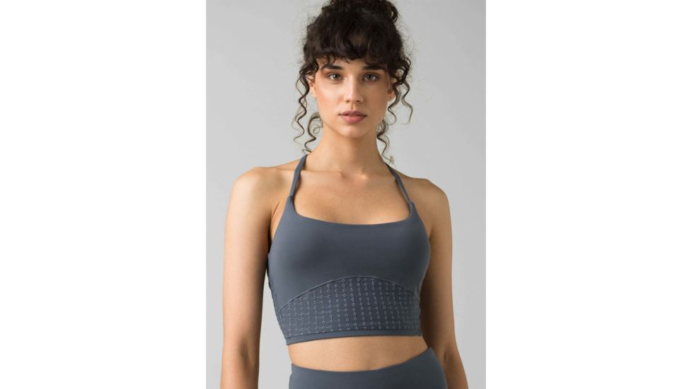 prAna Faro Bralette - Womens, Chalkboard, Large, W11202034-CHBD-L