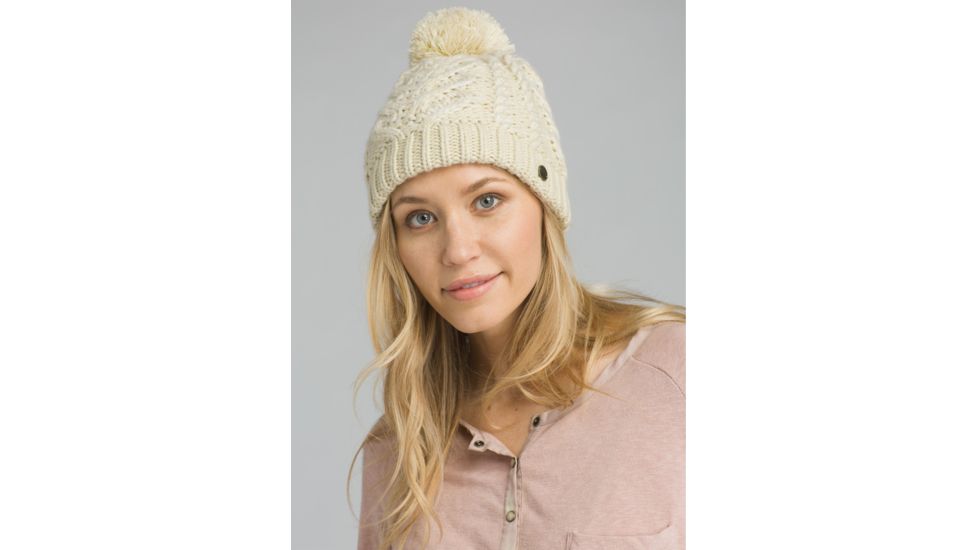 prAna Felicity Beanie - Women's, Bone, One Size, U53180655-BON-O/S