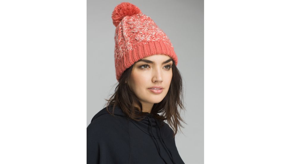 prAna Felicity Beanie - Women's, Rhubarb, One Size, U53180655-RHU-O/S