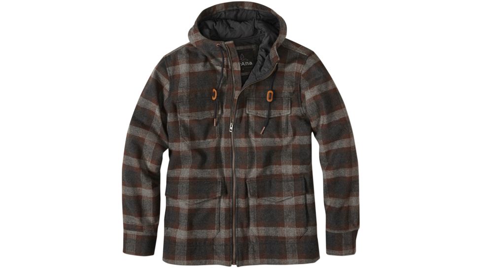 prAna Field Jacket - Men's-Dark Umber-Medium