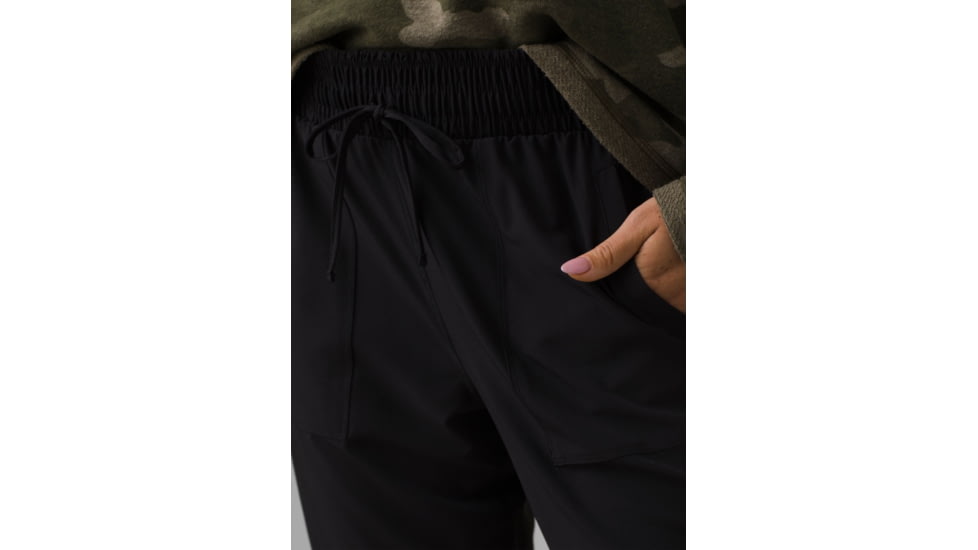 prAna Folgaria Pant Pants, Black, Medium, 1964091-001-RG-M