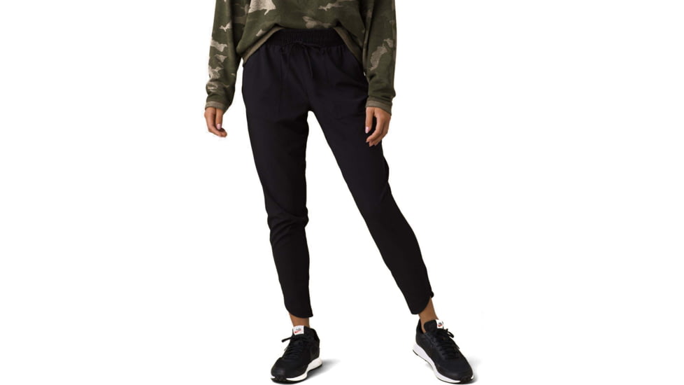 prAna Folgaria Pant Pants, Black, Large, 1964091-001-RG-L