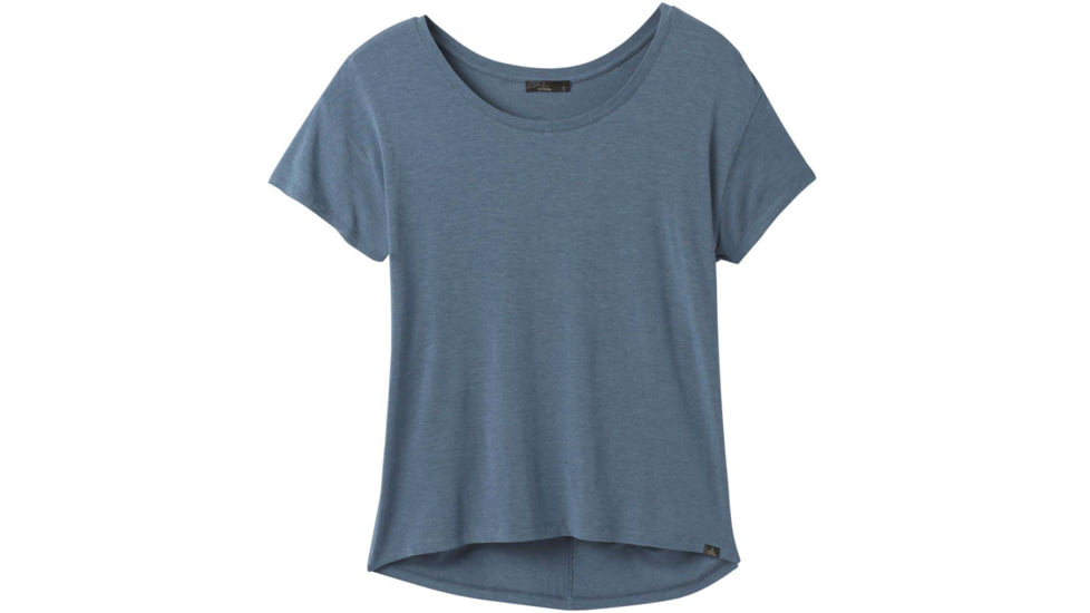 prAna Foundation Slouch Top - Womens, Nickel Heather, Small, W11202004-NIHT-S