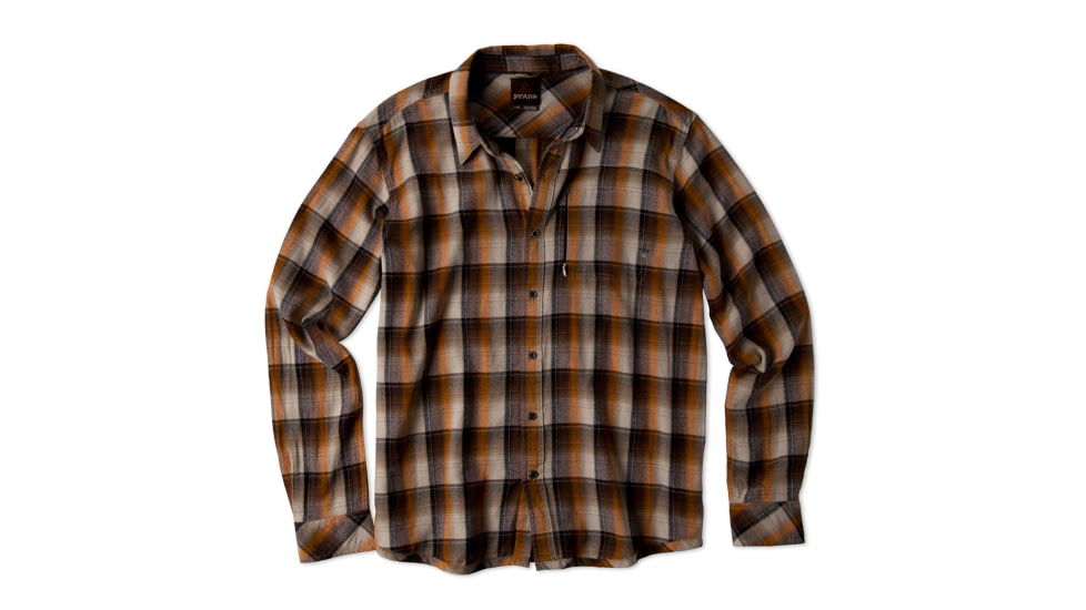 prAna Foxglove Longsleeve Shirt - Men's-Brown-Small