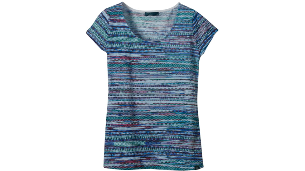 prAna Garland Tee - Women's-Blue-Medium