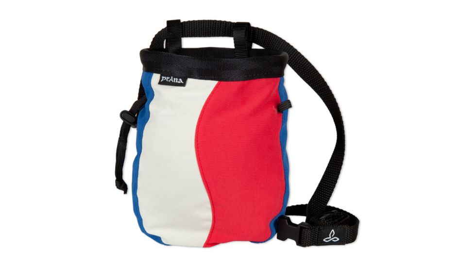 prAna Geo Chalk Bag with Belt-Blue