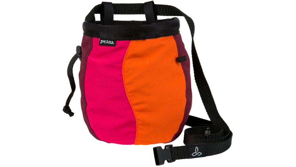 prAna Geo Chalk Bag with Belt-Mandarin Orange