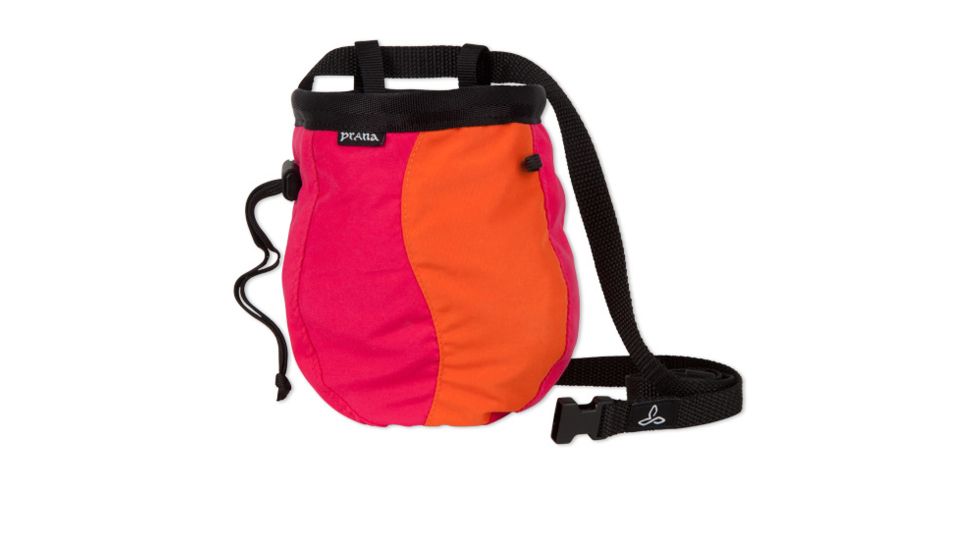 prAna Geo Chalk Bag with Belt-Orange