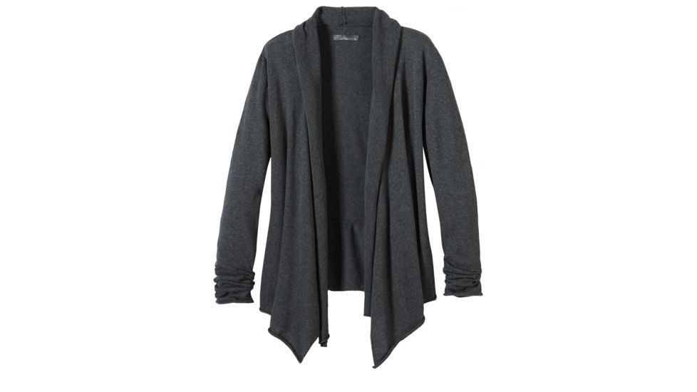 prAna Georgia Wrap - Women's -Charcoal-Clearance-X-Large