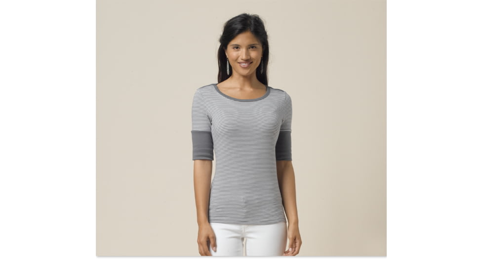 prAna Gina Top - Women's -Gravel-Large