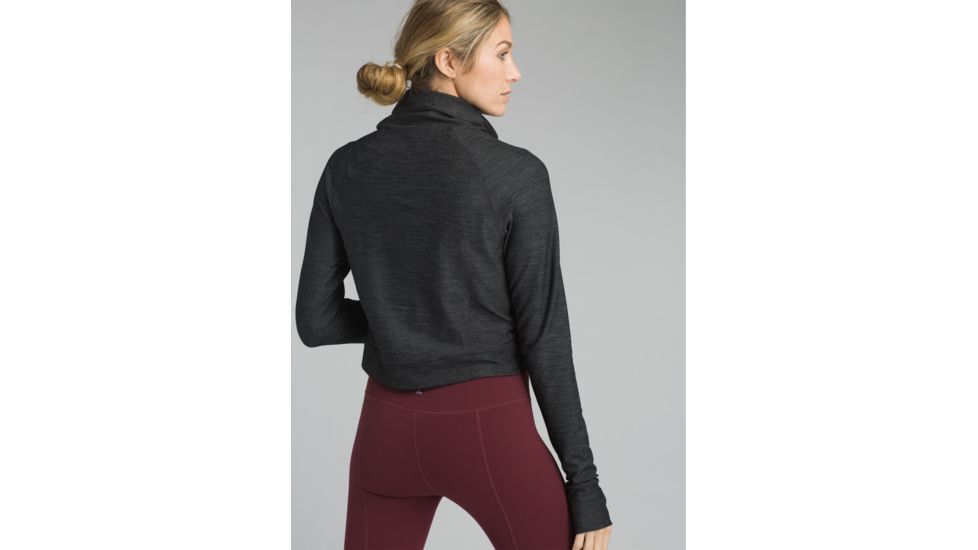 prAna Gleeson Top - Womens, Black, Large, W23180580-BLK-L