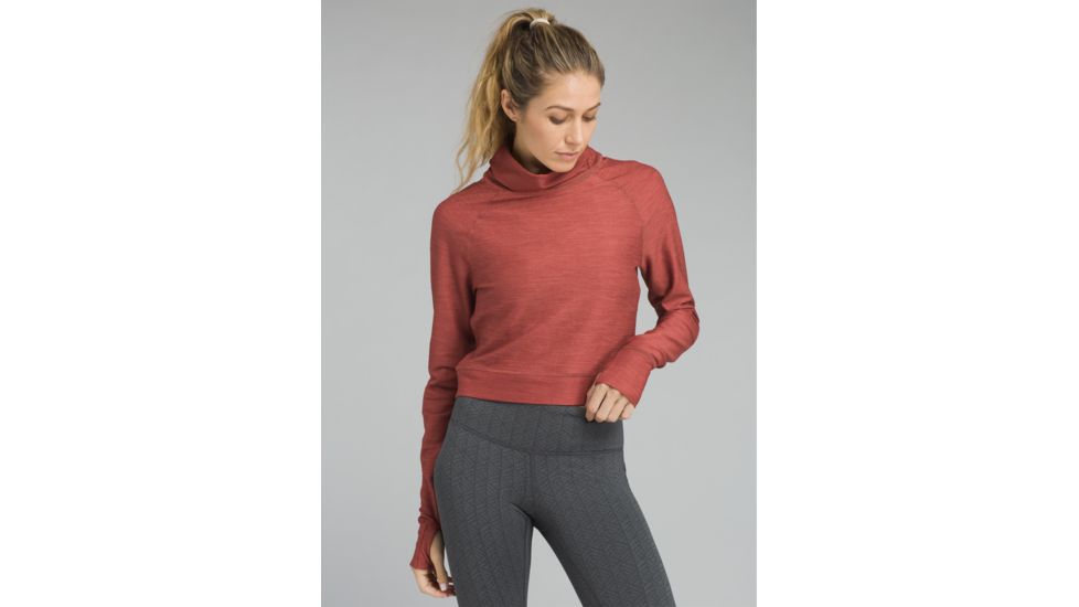 prAna Gleeson Top - Women's, Rhubarb, Large, W23180580-RHU-L