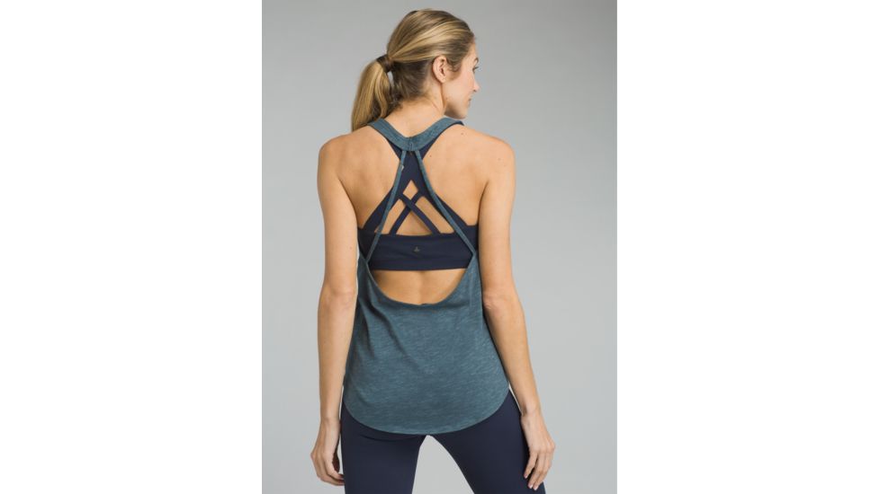 prAna Glenna Tank - Womens, Weathered Blue, XSmall, W13180724-WEBL-XS