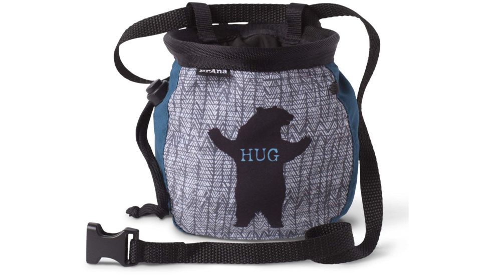 prAna Graphic Chalk Bag with Belt, Atlantic Bear Hug, One Size, U61171807-ATBH-O/S