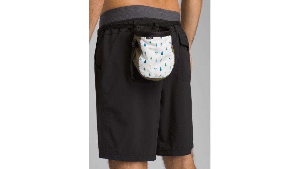 prAna Graphic Chalk Bag with Belt - Unisex, Cargo Green Trees, One Size, U61171807-CGTR-O/S