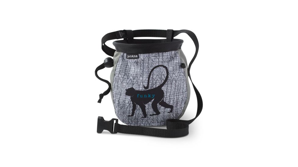 prAna Graphic Chalk Bag with Belt - Unisex, Cargo Monkey, One Size, U61171807 -378-O/S