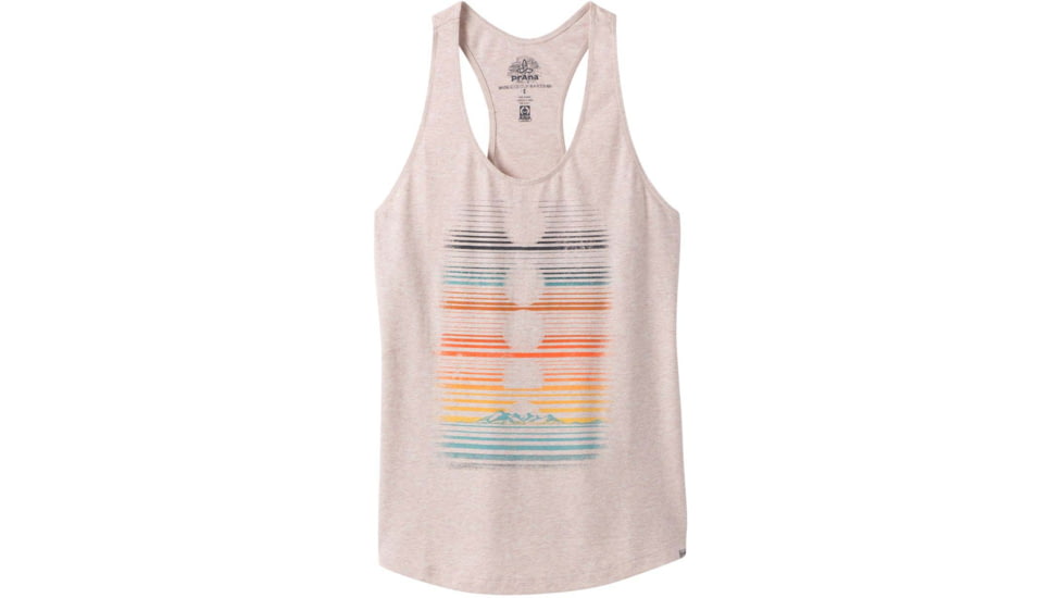 prAna Graphic Tank - Womens, Champagne Dusk, Medium, W11170152-CMDU-M