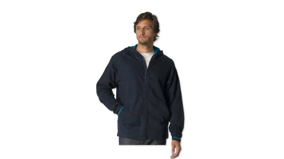 prAna Gravy Hoodie - Men's-Navy-Small