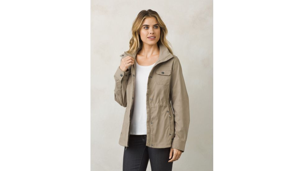 prAna Halle Jacket - Women's, Dark Khaki, Large, W21170145-DKKH-L