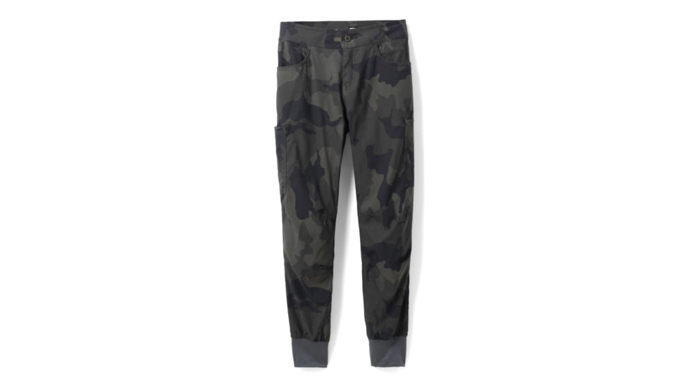 prAna Halle Jogger II - Womens, Charcoal Camo, 0, 1971051-021-RG-0