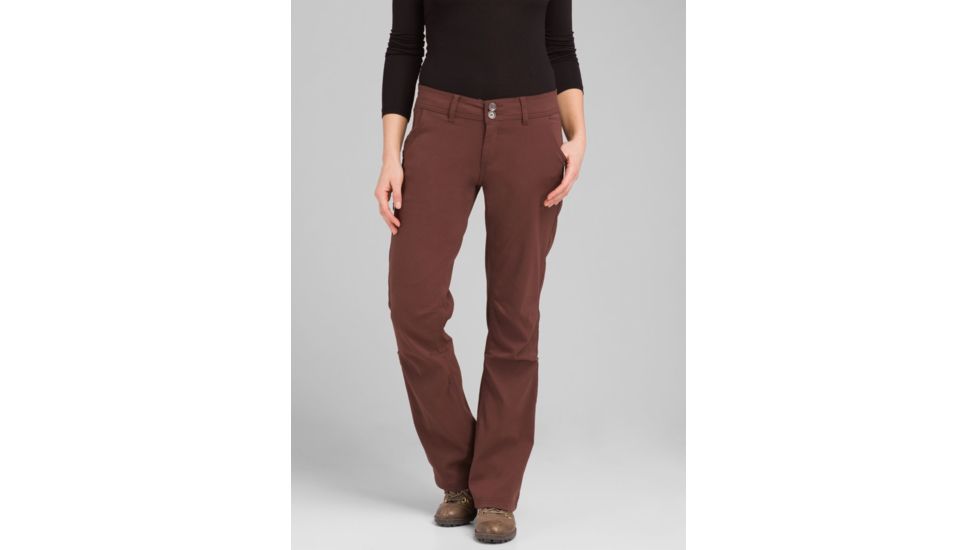 prAna Halle Pant - Womens, Cocoa, 10, Regular Inseam, W4HARG113-COA-10