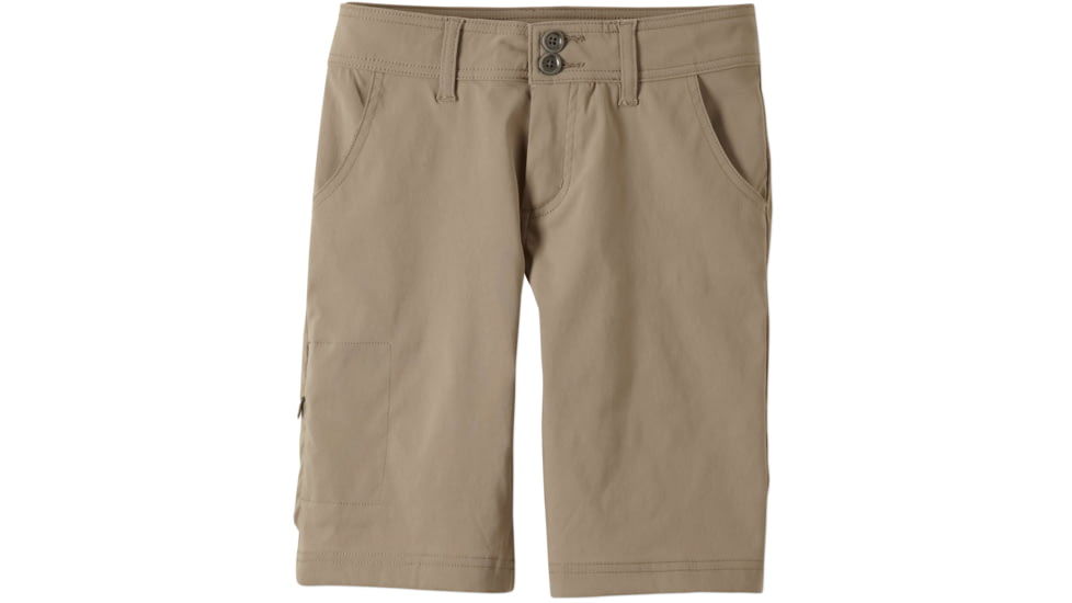 prAna Halle Short - Women's -Dark Khaki-0
