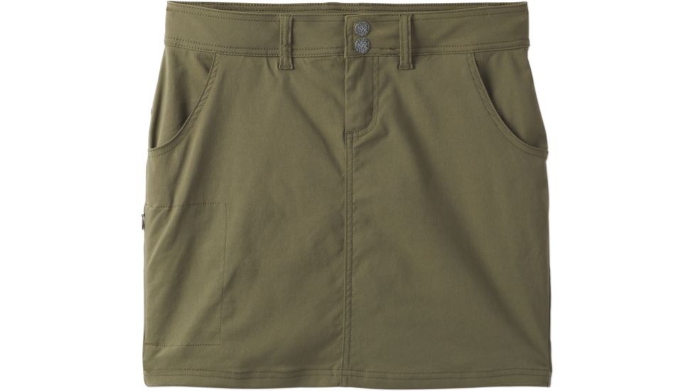 prAna Halle Skort - Women's-Cargo Green-10