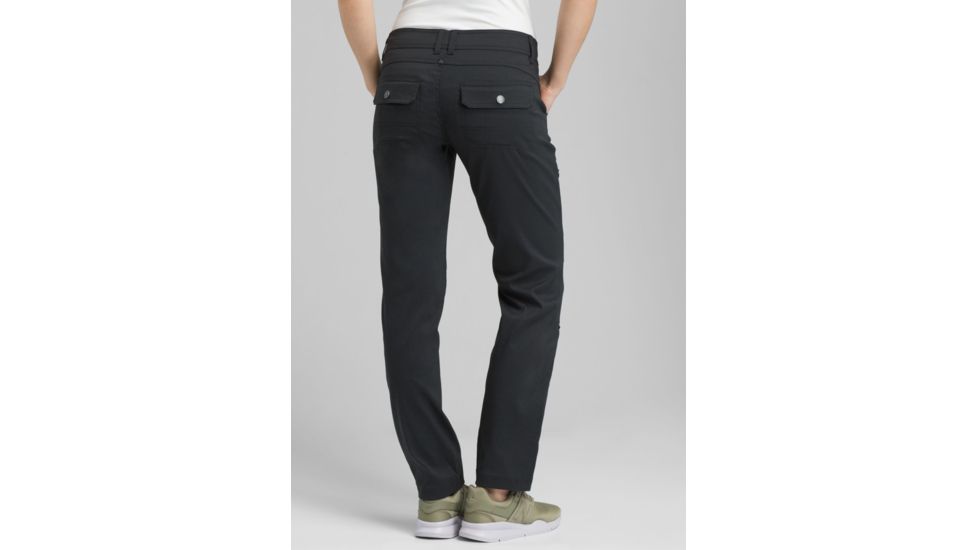 prAna Halle Straight Pant, Black, 14, Regular Inseam, W4119RG23 -001-14