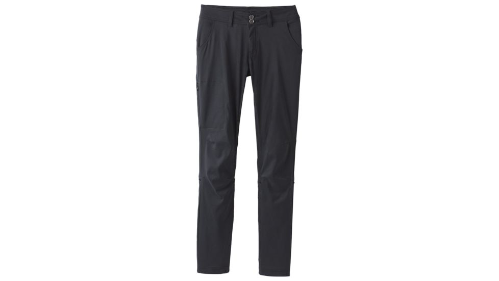 prAna Halle Straight Pant, Black, 00, Regular Inseam, W4119RG23 -001-00