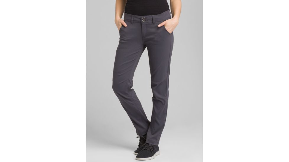 prAna Halle Straight Pant, Coal, 14, Tall Inseam, W4119TL23 -081-14