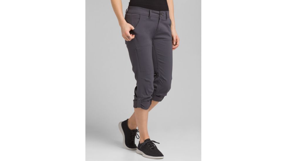 prAna Halle Straight Pant, Coal, 0, Tall Inseam, W4119TL23 -081-0
