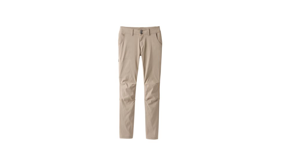 prAna Halle Straight Pant, Dark Khaki, 0, Regular Inseam, W4119RG23 -293-0