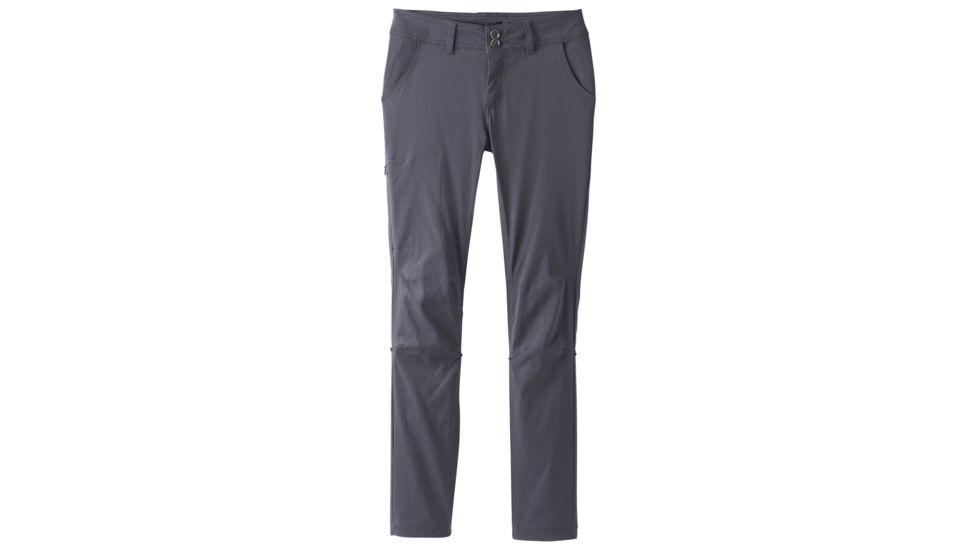 prAna Halle Straight Pant - Womens, Coal, 10, Regular Inseam, W4119RG23 -081-10
