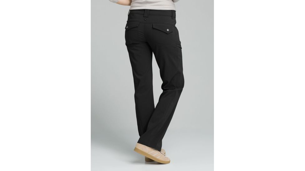 prAna Hallena Pant - Womens, Black, 0, Regular Inseam, W4118RG09-BLK-0