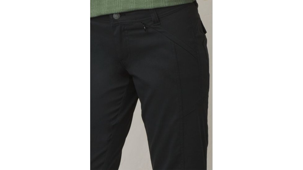 prAna Hallena Pant - Womens, Black, 0, Regular Inseam, W4118RG09-BLK-0
