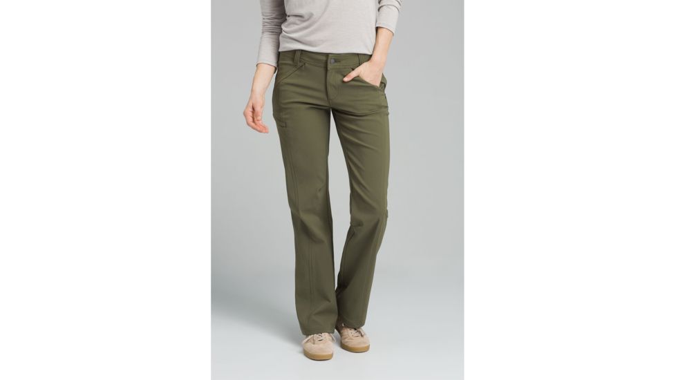 prAna Hallena Pant - Womens, Cargo Green, 2, Long Inseam, W4118TL09-CAGR-2