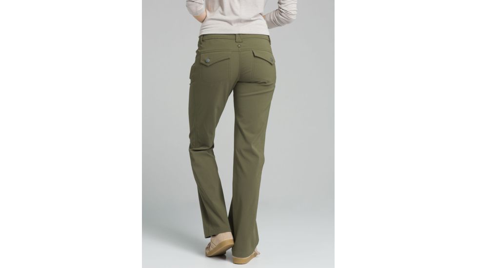 prAna Hallena Pant - Womens, Cargo Green, 2, Long Inseam, W4118TL09-CAGR-2