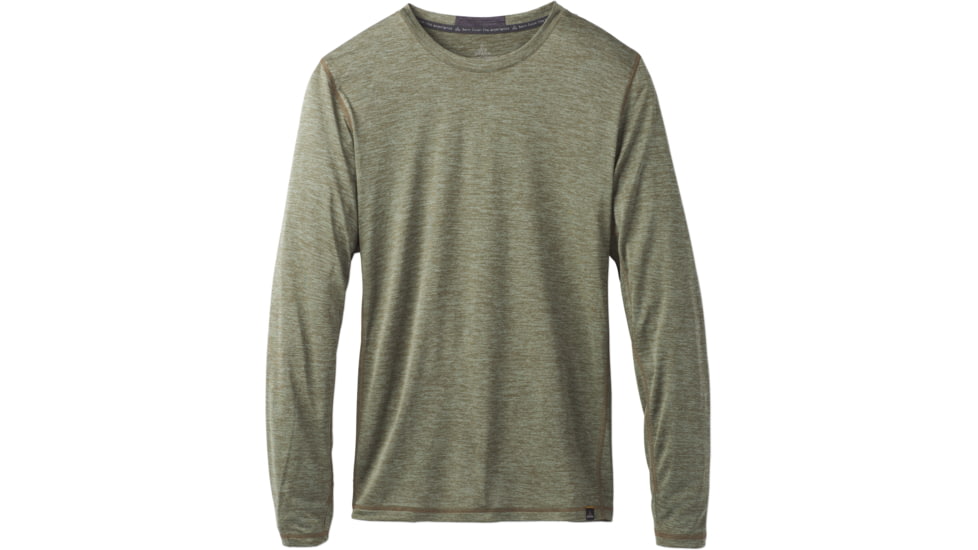 prAna Hardesty Long Sleeve Tee - Men's-Cargo Green-Small