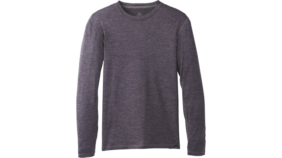 prAna Hardesty Long Sleeve Tee - Men's-Gravel-Small