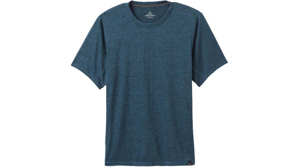 prAna Hardesty Shirt - Mens, Atlantic Stripe, Small, M11170402-ATST-S