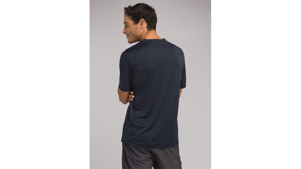 prAna Hardesty Shirt - Mens, Black Stripe, Large, M11170402 -979-L