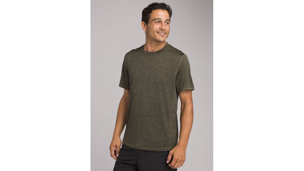prAna Hardesty Shirt - Mens, Cargo Stripe, Small, M11170402 -357-S