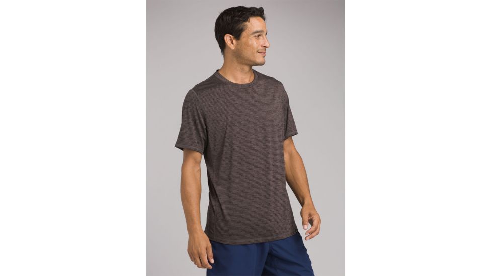 prAna Hardesty Shirt - Mens, Granite Stripe, Small, M11170402 -063-S